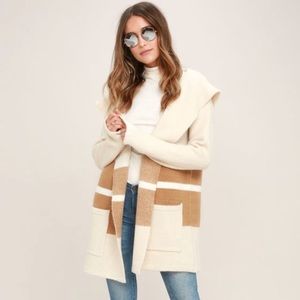 Lulus Carlsbad Hooded Cardigan Sweater